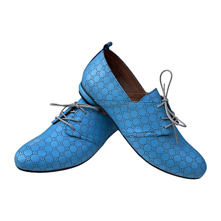 Simen 7507A Damen Schnürschuh blau Sommer Leder gelocht elegant leicht Halbschuh modern bequem Made in Polen Simen 7507A Damen Schnürschuh blau Sommer Leder gelocht elegant leicht Halbschuh modern bequem Made in Polen