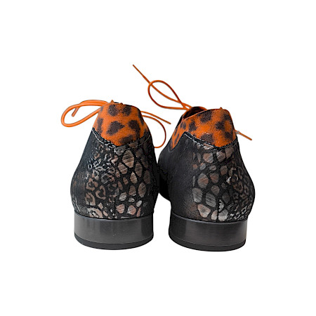 Simen 8125A Damen Schnürschuh grau orange, Lederschuh Damen gemustert, modischer Damenschuh mit Absatz, eleganter Schnürschuh Leder, ausgefallene Damenschuhe modern Simen 8125A Damen Schnürschuh grau orange, Lederschuh Damen gemustert, modischer Damenschuh mit Absatz, eleganter Schnürschuh Leder, ausgefallene Damenschuhe modern