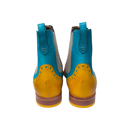 Melvin & Hamilton Selina 29 124669 Damen Chelsea Boot Fuxia Vegas aus pflanzlich gegerbtem Vollleder, Made in Italy Melvin & Hamilton Selina 29 124669 Damen Chelsea Boot Fuxia Vegas aus pflanzlich gegerbtem Vollleder, Made in Italy