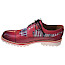 Melvin & Hamilton Pierce 39 132816 Herren Schnürschuh Rot aus pflanzlich gegerbtem Vollleder, Made in Italy