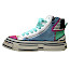 ? Rebecca W. zt22Busketbv1 Sneaker in crazyblue aura-crazygrass Mit dem außergewöhnlichen Rebecca W. zt22Busketbv1 Sneaker bringst du Farbe und gute Laune in deinen Alltag ?✨ Das auffällige Design in crazyblue aura-crazygrass macht diesen Schuh zu einem echten Hingucker und zu etwas ganz Besonderem ? Der Sneaker besteht außen aus einer Kombination aus Leder und Mikrofaser, innen sorgt weiches Lederfutter für ein angenehmes Tragegefühl ? Die bunten Farbakzente in Pink, Türkis, Blau und Grün verleihen dem Modell einen modernen und kreativen Look. Besonders praktisch sind die herausnehmbaren Sohlen, die zusätzlichen Komfort bieten und bei Bedarf ausgetauscht werden können ? Durch die Schnürung und die seitlichen Reißverschlüsse lässt sich der Schuh bequem an- und ausziehen. Die markante Plateau-Sohle unterstreicht den modischen Stil und sorgt gleichzeitig für ein angenehmes Laufgefühl ☁️ Ein perfekter Sneaker für alle, die auffällige Schuhe lieben und gerne modische Statements setzen ? ? Bei kassedy.de kann man diesen Schuh käuflich erwerben.