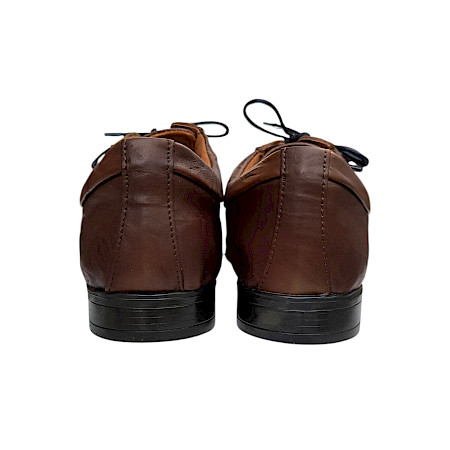 Kristofer 1412 Herren Schnürer braun crash, Vollleder, klassischer Lederschuh, fällt normal aus Kristofer 1412 Herren Schnürer braun crash, Vollleder, klassischer Lederschuh, fällt normal aus