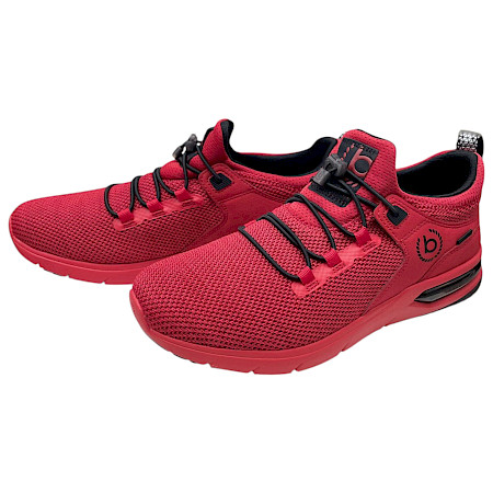 Roter Herren Sneaker aus Mikrofaser und Leder mit rutschfester TPO-Sohle – sportlich, leicht und bequem, erhältlich bei kassedy.de ??✨ Roter Herren Sneaker aus Mikrofaser und Leder mit rutschfester TPO-Sohle – sportlich, leicht und bequem, erhältlich bei kassedy.de ??✨
