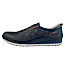 Pikolinos M2A Herren Slipper in Blau aus weichem Leder, atmungsaktiv durch perforiertes Design, leichter und bequemer Freizeitschuh mit herausnehmbarer Einlegesohle