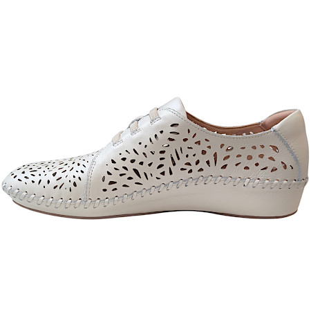 Pikolinos W9E Halbschuh Damen nata beige, leichter Lederschuh mit Lochmuster, atmungsaktive Sommerschuhe Damen, bequeme Leder Halbschuhe luftdurchlässig Pikolinos W9E Halbschuh Damen nata beige, leichter Lederschuh mit Lochmuster, atmungsaktive Sommerschuhe Damen, bequeme Leder Halbschuhe luftdurchlässig