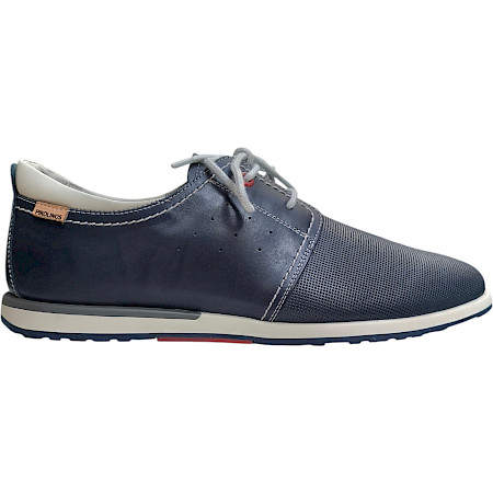 Pikolinos Herren Schnürschuh blau Vollleder, eleganter Lederschuh mit flexibler Sohle und austauschbarer Einlegesohle Pikolinos Herren Schnürschuh blau Vollleder, eleganter Lederschuh mit flexibler Sohle und austauschbarer Einlegesohle