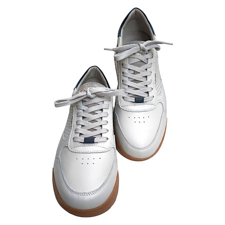 Pikolinos M3W Sneaker hellgrau Herren Vollleder, leichter Leder Sneaker mit Luftlöchern und austauschbarer Einlegesohle Pikolinos M3W Sneaker hellgrau Herren Vollleder, leichter Leder Sneaker mit Luftlöchern und austauschbarer Einlegesohle