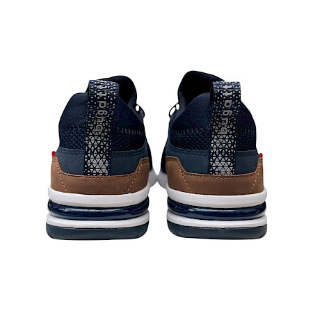 Dunkelblauer Herren Sneaker aus Mikrofaser und Leder mit rutschfester TPO-Sohle – sportlich, leicht und bequem, erhältlich bei kassedy.de ??✨ Dunkelblauer Herren Sneaker aus Mikrofaser und Leder mit rutschfester TPO-Sohle – sportlich, leicht und bequem, erhältlich bei kassedy.de ??✨