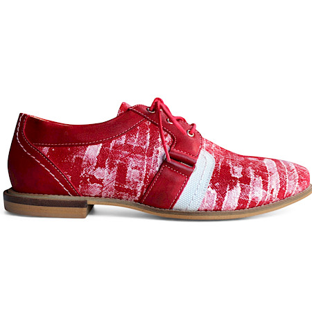 Rot-weißer Businessschuh aus Leder, Made in Portugal, mit Schnürung – exklusiver Herren-Schuh bei kassedy.de ?❤️✨ Rot-weißer Businessschuh aus Leder, Made in Portugal, mit Schnürung – exklusiver Herren-Schuh bei kassedy.de ?❤️✨