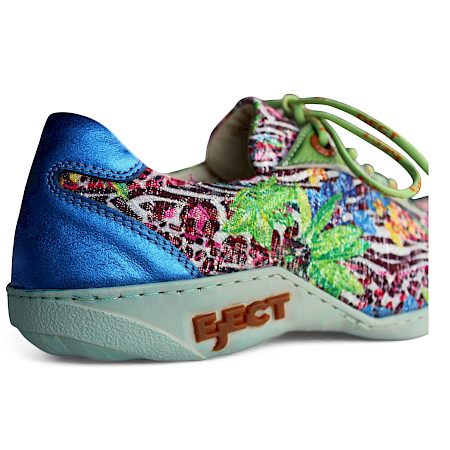 Bunter floraler Schnürschuh in blau und grün mit austauschbarer Einlegesohle – bequemer Damen-Sneaker bei kassedy.de ??✨ Bunter floraler Schnürschuh in blau und grün mit austauschbarer Einlegesohle – bequemer Damen-Sneaker bei kassedy.de ??✨
