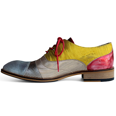 Metallic Businessschuh in Silber, Gold und Rot aus Leder, Made in Portugal – exklusiver Herren-Schuh bei kassedy.de ?✨ Metallic Businessschuh in Silber, Gold und Rot aus Leder, Made in Portugal – exklusiver Herren-Schuh bei kassedy.de ?✨