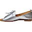 AGA 2010 Damen Slipper in Silber von AGA – eleganter Echtleder-Slipper mit offener Spitze, hochwertiger Verarbeitung und edlem Metallic-Look | Leicht, bequem und exklusiv bei kassedy.de. ?✨