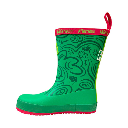 Affenzahn 01638-10004 Plashy Frosch Gummistiefel in Grün, wasserdichter veganer Kinder-Gummistiefel mit flexibler Barfußsohle und viel Zehenfreiheit. Affenzahn 01638-10004 Plashy Frosch Gummistiefel in Grün, wasserdichter veganer Kinder-Gummistiefel mit flexibler Barfußsohle und viel Zehenfreiheit.