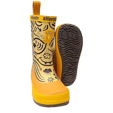 Affenzahn 01638-10004 Plashy Tiger Barfuß-Gummistiefel für Kinder in Gelb mit flexiblem Barfußsohlen-Konzept, Naturkautschuk, Tiger-Wetterprint und Einstiegsschlaufe – erhältlich bei kassedy.de. Affenzahn 01638-10004 Plashy Tiger Barfuß-Gummistiefel für Kinder in Gelb mit flexiblem Barfußsohlen-Konzept, Naturkautschuk, Tiger-Wetterprint und Einstiegsschlaufe – erhältlich bei kassedy.de.
