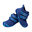 Affenzahn 01493-30119 Talky Elefant Lauflerner in Blau aus weichem Leder mit Klettverschluss, flexibler Lauflernsohle und wasserdichter AffenTex-Membran.