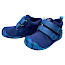 Affenzahn 01493-30119 Talky Elefant Lauflerner in Blau aus weichem Leder mit Klettverschluss, flexibler Lauflernsohle und wasserdichter AffenTex-Membran.