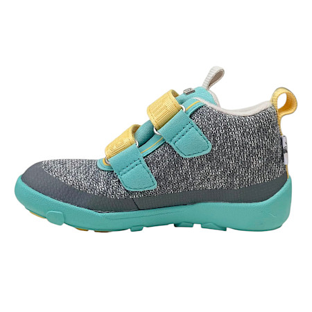 Affenzahn Knit Happy Nashorn Barfuß-Übergangsschuh für Kinder in Grün, Grau und Gelb mit wasserdichter Konstruktion, Kaltfutter, flexibler Barfußsohle und zwei praktischen Klettverschlüssen –... Affenzahn Knit Happy Nashorn Barfuß-Übergangsschuh für Kinder in Grün, Grau und Gelb mit wasserdichter Konstruktion, Kaltfutter, flexibler Barfußsohle und zwei praktischen Klettverschlüssen –...
