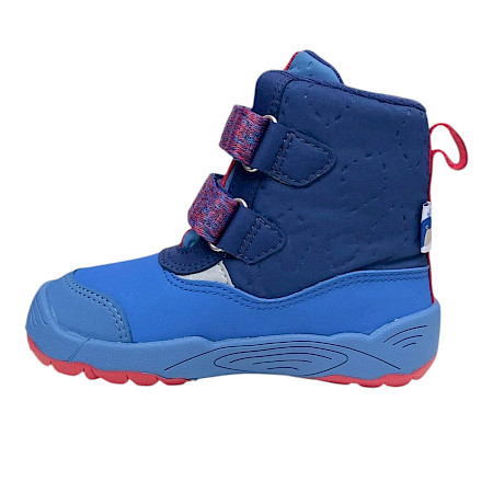 Affenzahn Winterstiefel Vegan Blizzy Wal in Blau und Dunkelblau mit roten Akzenten, kuscheligem Warmfutter, wasserdichter AffenTex-Membran, zwei Klettverschlüssen mit Walmotiv und griffiger... Affenzahn Winterstiefel Vegan Blizzy Wal in Blau und Dunkelblau mit roten Akzenten, kuscheligem Warmfutter, wasserdichter AffenTex-Membran, zwei Klettverschlüssen mit Walmotiv und griffiger...