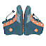 Affenzahn Winterstiefel Vegan Discovy Hase in Petrol, Orange und Blau mit kuscheligem Warmfutter, wasserdichter AffenTex-Membran, praktischer Schnellschnürung, seitlichem Reißverschluss und profilierter Laufsohle. Veganer Kinder-Winterboot für kalte Herbst- und Wintertage, erhältlich bei Kassedy.de.