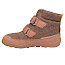 Affenzahn Winterstiefel Wolle Comfy Tiger in Cognac und Braun mit recyceltem Woll-Obermaterial, warmem Futter, wasserdichter AffenTex-Membran, zwei Klettverschlüssen mit Tigermotiv und flexibler Laufsohle. Gemütlicher Kinder-Winterboot für Herbst und Winter bei Kassedy.de.