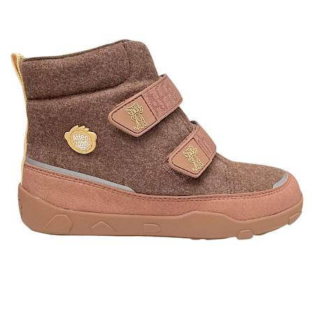 Affenzahn Winterstiefel Wolle Comfy Tiger in Cognac und Braun mit recyceltem Woll-Obermaterial, warmem Futter, wasserdichter AffenTex-Membran, zwei Klettverschlüssen mit Tigermotiv und flexibler... Affenzahn Winterstiefel Wolle Comfy Tiger in Cognac und Braun mit recyceltem Woll-Obermaterial, warmem Futter, wasserdichter AffenTex-Membran, zwei Klettverschlüssen mit Tigermotiv und flexibler...