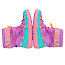 Affenzahn 01248-40147 Schneestiefel Vegan Snowy Eule in Pink, Lila und Grün mit wasserdichter Membran, Warmfutter, Klettverschluss, elastischer Schnellschnürung und flexibler Laufsohle – bunter Kinder-Winterboot bei kassedy.de.