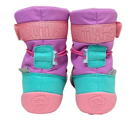 Affenzahn 01248-40147 Schneestiefel Vegan Snowy Eule in Pink, Lila und Grün mit wasserdichter Membran, Warmfutter, Klettverschluss, elastischer Schnellschnürung und flexibler Laufsohle – bunter... Affenzahn 01248-40147 Schneestiefel Vegan Snowy Eule in Pink, Lila und Grün mit wasserdichter Membran, Warmfutter, Klettverschluss, elastischer Schnellschnürung und flexibler Laufsohle – bunter...