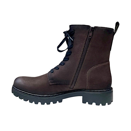 Josef Seibel Melinda 02 Damen Boots in Moro (Dunkelbraun) aus hochwertigem Echtleder mit Schnürung und seitlichem Reißverschluss. Bequemer Damenboot mit weichem Mikrofaserfutter und robuster... Josef Seibel Melinda 02 Damen Boots in Moro (Dunkelbraun) aus hochwertigem Echtleder mit Schnürung und seitlichem Reißverschluss. Bequemer Damenboot mit weichem Mikrofaserfutter und robuster...