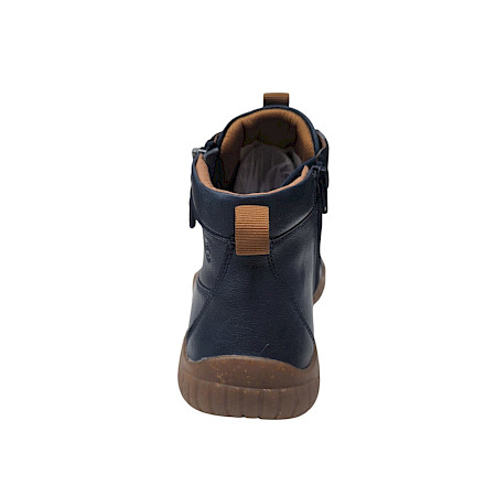 Josef Seibel Wynona 15 Damen-Barfußstiefelette in Jeans Dunkelblau aus Rindsleder mit Weite G, flexibler Gummi-Kork-Sohle, Schnürung und Reißverschluss – bequemer Barfußschuh für Damen bei... Josef Seibel Wynona 15 Damen-Barfußstiefelette in Jeans Dunkelblau aus Rindsleder mit Weite G, flexibler Gummi-Kork-Sohle, Schnürung und Reißverschluss – bequemer Barfußschuh für Damen bei...