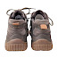 Josef Seibel Wallace 03 Herren-Boot in Asphalt aus echtem grau-braunem Leder mit zweifarbiger Schnürung, Metallhaken, seitlichem Reißverschluss und flexibler brauner Profilsohle – sportlicher Herren-Lederboot in normaler Passform bis Größe 48 bei kassedy.de.