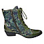 Laura Vita Hicnio 29 Damen-Stiefelette in Kaki und Grün mit floralem Muster, Leder-Textil-Mix, Schnürung, Reißverschluss und 4,5 cm Blockabsatz – außergewöhnliche Laura Vita Stiefelette bei kassedy.de. Laura Vita Hicnio 29 Damen-Stiefelette in Kaki und Grün mit floralem Muster, Leder-Textil-Mix, Schnürung, Reißverschluss und 4,5 cm Blockabsatz – außergewöhnliche Laura Vita Stiefelette bei kassedy.de.