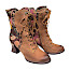 Laura Vita Eleao 42 Damen-Boot in Sable und Cognac mit floralem Muster, Leoparden-Details, Schnürung, seitlichem Reißverschluss und femininem Blockabsatz – außergewöhnlicher Laura Vita Damenschuh bei kassedy.de. Laura Vita Eleao 42 Damen-Boot in Sable und Cognac mit floralem Muster, Leoparden-Details, Schnürung, seitlichem Reißverschluss und femininem Blockabsatz – außergewöhnlicher Laura Vita Damenschuh bei kassedy.de.