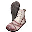 Laura Vita Cocno 48 Damen-Stiefelette aus Echtleder in Creme und Rosé mit Metallic-Farbverlauf, Schnürung, seitlichem Reißverschluss und flexibler Sohle. Laura Vita Cocno 48 Damen-Stiefelette aus Echtleder in Creme und Rosé mit Metallic-Farbverlauf, Schnürung, seitlichem Reißverschluss und flexibler Sohle.