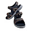 Josef Seibel Emeric 06 Herren Sandale espresso multi 62f Leder Klettverschluss leicht herausnehmbare Sohle Übergrößen bequem