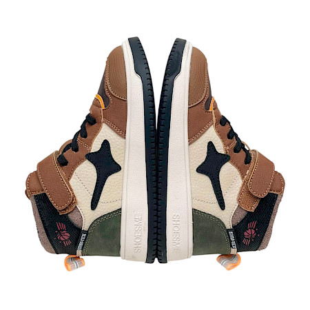 ShoesMe NO25W100-B wasserdichter Kinder-Sneaker in Cognac und Multi mit Stern-Detail, ShoesMe-Tex Waterproof, elastischer Schnürung, Klettverschluss und griffiger Gummisohle – erhältlich bei... ShoesMe NO25W100-B wasserdichter Kinder-Sneaker in Cognac und Multi mit Stern-Detail, ShoesMe-Tex Waterproof, elastischer Schnürung, Klettverschluss und griffiger Gummisohle – erhältlich bei...
