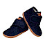 ShoesMe HS26W019-A First-Step-Schuh in Dunkelblau aus weichem Cord mit warmem Futter, herausnehmbarem Fußbett, Klettverschluss und flexibler rutschhemmender Gummisohle – erhältlich bei kassedy.de.