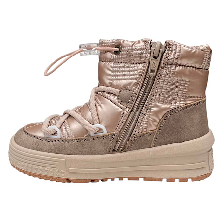 ShoesMe CH24W005-B Kinder-Winterboot in Champagne-Beige mit Metallic-Optik, warmem Fluffy-Futter, herausnehmbarer Einlegesohle, flexibler ExtremeFlex® Konstruktion und sportlicher Profilsohle –... ShoesMe CH24W005-B Kinder-Winterboot in Champagne-Beige mit Metallic-Optik, warmem Fluffy-Futter, herausnehmbarer Einlegesohle, flexibler ExtremeFlex® Konstruktion und sportlicher Profilsohle –...