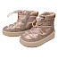 ShoesMe CH24W005-B Kinder-Winterboot in Champagne-Beige mit Metallic-Optik, warmem Fluffy-Futter, herausnehmbarer Einlegesohle, flexibler ExtremeFlex® Konstruktion und sportlicher Profilsohle – erhältlich bei kassedy.de. ShoesMe CH24W005-B Kinder-Winterboot in Champagne-Beige mit Metallic-Optik, warmem Fluffy-Futter, herausnehmbarer Einlegesohle, flexibler ExtremeFlex® Konstruktion und sportlicher Profilsohle – erhältlich bei kassedy.de.