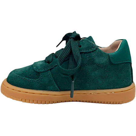Shoesme BN25W002-E Kinder-Sneaker in Dunkelgrün aus Veloursleder und Mikrofaserleder mit flexibler ExtremeFlex Gummisohle und herausnehmbarer Leder-Einlegesohle. Shoesme BN25W002-E Kinder-Sneaker in Dunkelgrün aus Veloursleder und Mikrofaserleder mit flexibler ExtremeFlex Gummisohle und herausnehmbarer Leder-Einlegesohle.