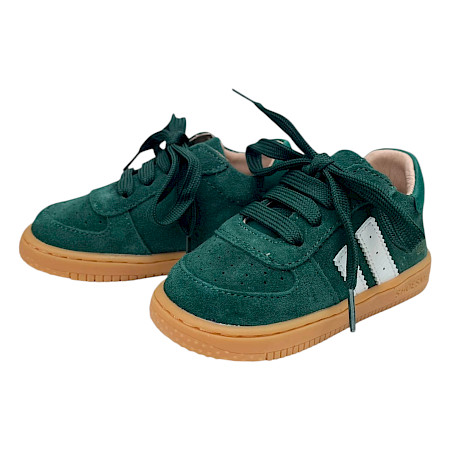 Shoesme BN25W002-E Kinder-Sneaker in Dunkelgrün aus Veloursleder und Mikrofaserleder mit flexibler ExtremeFlex Gummisohle und herausnehmbarer Leder-Einlegesohle. Shoesme BN25W002-E Kinder-Sneaker in Dunkelgrün aus Veloursleder und Mikrofaserleder mit flexibler ExtremeFlex Gummisohle und herausnehmbarer Leder-Einlegesohle.