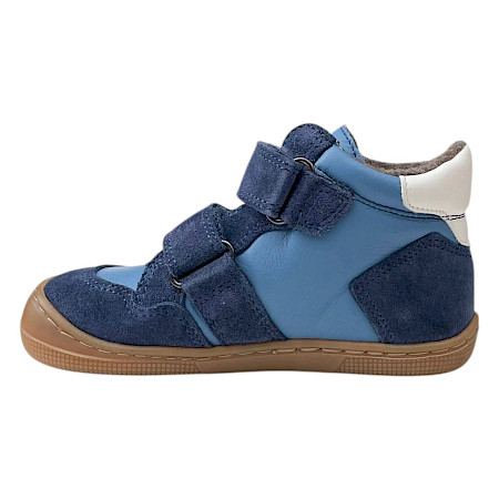 KOEL 07T063.125-170 Kinder-Boot in Jeans-Blau aus Nubukleder, wasserdicht, mit zwei Klettverschlüssen und herausnehmbarer Einlegesohle – komfortabler Kinderschuh für breite Füße und hohen Spann... KOEL 07T063.125-170 Kinder-Boot in Jeans-Blau aus Nubukleder, wasserdicht, mit zwei Klettverschlüssen und herausnehmbarer Einlegesohle – komfortabler Kinderschuh für breite Füße und hohen Spann...