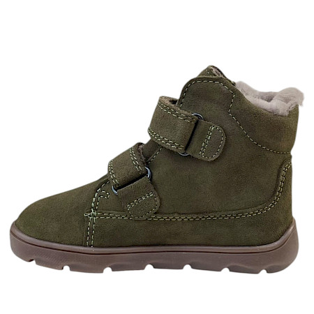 Froddo G2110151-3 Zeru TEX Furry Barefoot Kinder-Winterboot in Olive aus Veloursleder mit warmem Fellfutter, Woll-Innensohle, wasserdichter TEX-Ausstattung, zwei Klettverschlüssen und flexibler... Froddo G2110151-3 Zeru TEX Furry Barefoot Kinder-Winterboot in Olive aus Veloursleder mit warmem Fellfutter, Woll-Innensohle, wasserdichter TEX-Ausstattung, zwei Klettverschlüssen und flexibler...