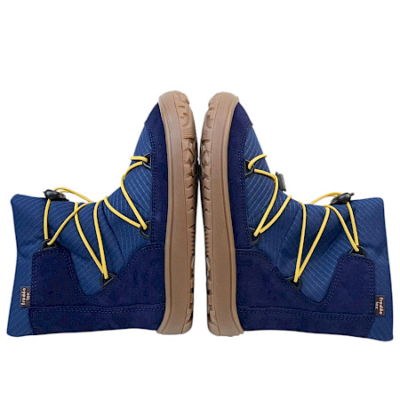 Froddo G3160251-5 Barefoot TEX Track Wool Kinder-Winterboot in Blau mit gelber elastischer Schnürung, Schurwollfutter, FroddoTex-Membran und flexibler profilierter Barefoot-Sohle – warmer blauer... Froddo G3160251-5 Barefoot TEX Track Wool Kinder-Winterboot in Blau mit gelber elastischer Schnürung, Schurwollfutter, FroddoTex-Membran und flexibler profilierter Barefoot-Sohle – warmer blauer...