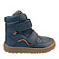 Froddo G3160246 Barefoot TEX Winter Kinder-Winterboot in Dunkelblau aus Leder mit warmem Wollfutter, Froddo TEX-Membran, zwei Klettverschlüssen, breiter Zehenbox und flexibler Barefoot-Sohle – warmer dunkelblauer Barfuß-Winterboot für Kinder bei Kassedy.de.