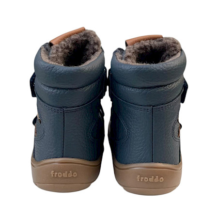 Froddo G3160246 Barefoot TEX Winter Kinder-Winterboot in Dunkelblau aus Leder mit warmem Wollfutter, Froddo TEX-Membran, zwei Klettverschlüssen, breiter Zehenbox und flexibler Barefoot-Sohle –... Froddo G3160246 Barefoot TEX Winter Kinder-Winterboot in Dunkelblau aus Leder mit warmem Wollfutter, Froddo TEX-Membran, zwei Klettverschlüssen, breiter Zehenbox und flexibler Barefoot-Sohle –...