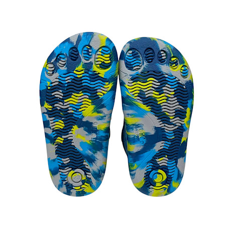 Froddo G3110262 Barefoot TEX Kinder-Übergangsschuh in Denim Dunkelblau mit zwei Klettverschlüssen, flexibler bunt gemusterter Sohle, herausnehmbarer Einlegesohle und wasserdichter... Froddo G3110262 Barefoot TEX Kinder-Übergangsschuh in Denim Dunkelblau mit zwei Klettverschlüssen, flexibler bunt gemusterter Sohle, herausnehmbarer Einlegesohle und wasserdichter...