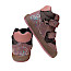 Froddo G2110152-10 OLLIE LUMI TEX Kinder-Übergangsschuh in Pink mit schimmerndem Leder, FroddoTEX-Membran, zwei Klettverschlüssen, herausnehmbarer Einlegesohle und flexibler Laufsohle.