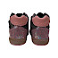Froddo G2110152-10 OLLIE LUMI TEX Kinder-Übergangsschuh in Pink mit schimmerndem Leder, FroddoTEX-Membran, zwei Klettverschlüssen, herausnehmbarer Einlegesohle und flexibler Laufsohle.