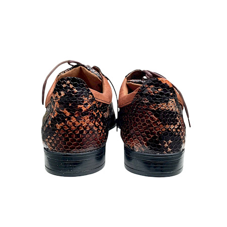 Kristofer 1401 Schnürer cognac braun 62h Damen Halbschuh Lederschuh Schlangenoptik eleganter Schnürschuh brauner Freizeitschuh modischer Schuh außergewöhnliches Design kassedy.de Kristofer 1401 Schnürer cognac braun 62h Damen Halbschuh Lederschuh Schlangenoptik eleganter Schnürschuh brauner Freizeitschuh modischer Schuh außergewöhnliches Design kassedy.de