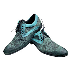 Kristofer 1412 mint türkis 62h Damen Schnürschuh Lederschuh türkiser Halbschuh eleganter Schuh marmorierte Optik außergewöhnlicher Damenschuh modischer Schnürer kassedy.de